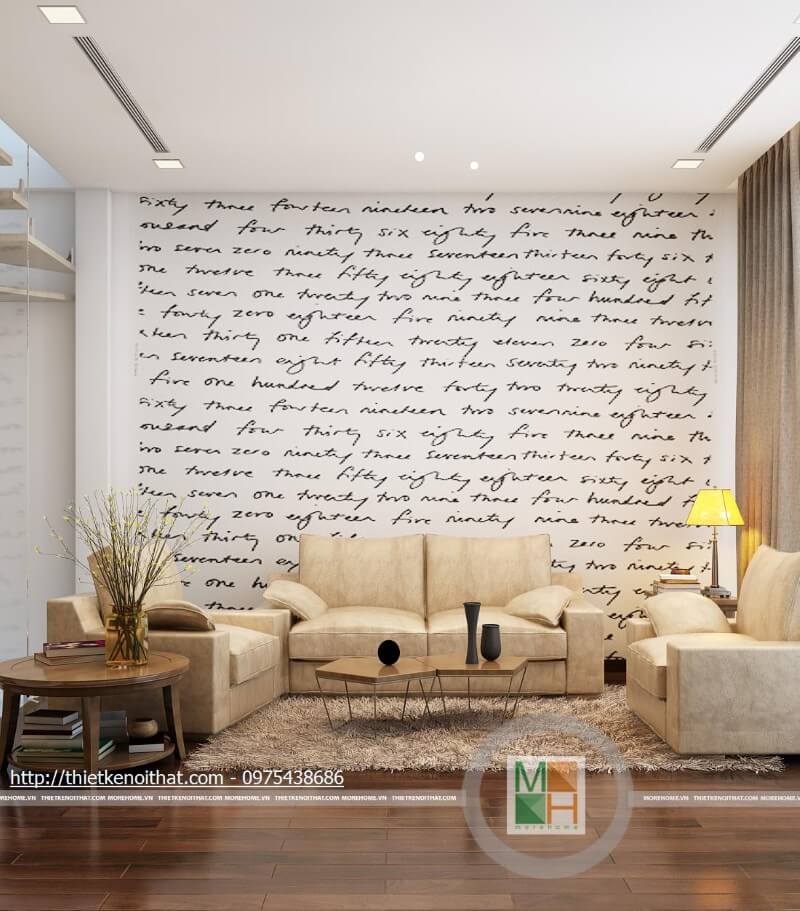 Thiết kế nội thất nhà liền kề